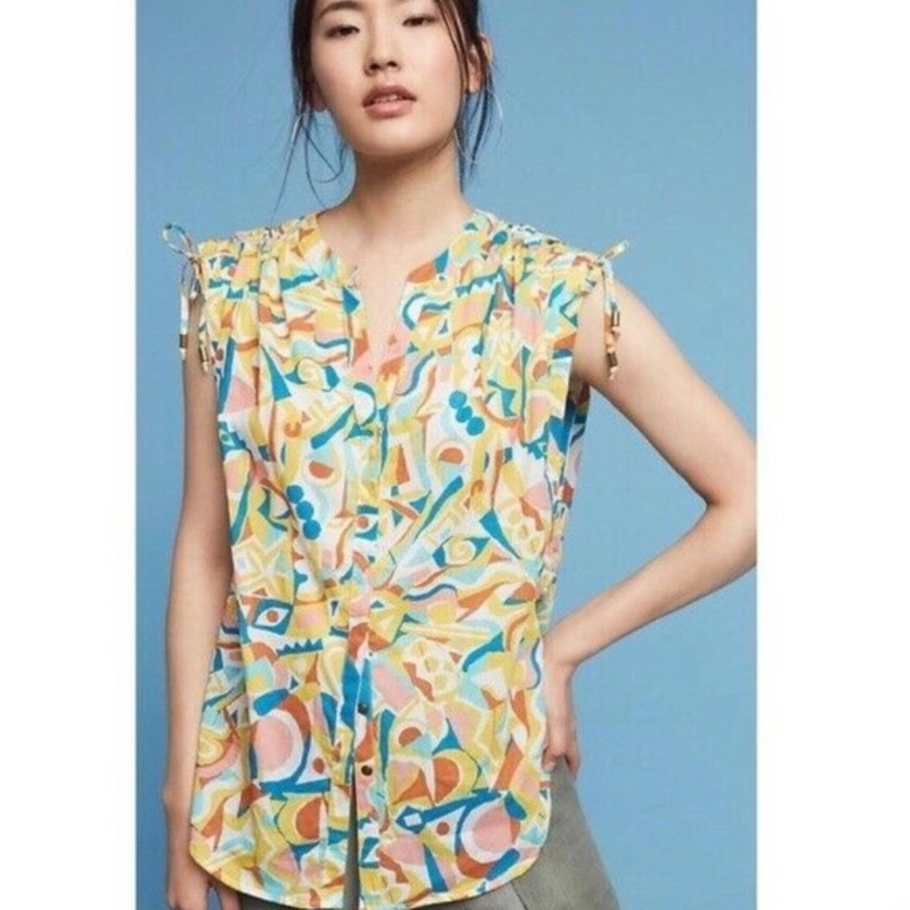 Anthropologie Danielle Kroll Brooklynite Top